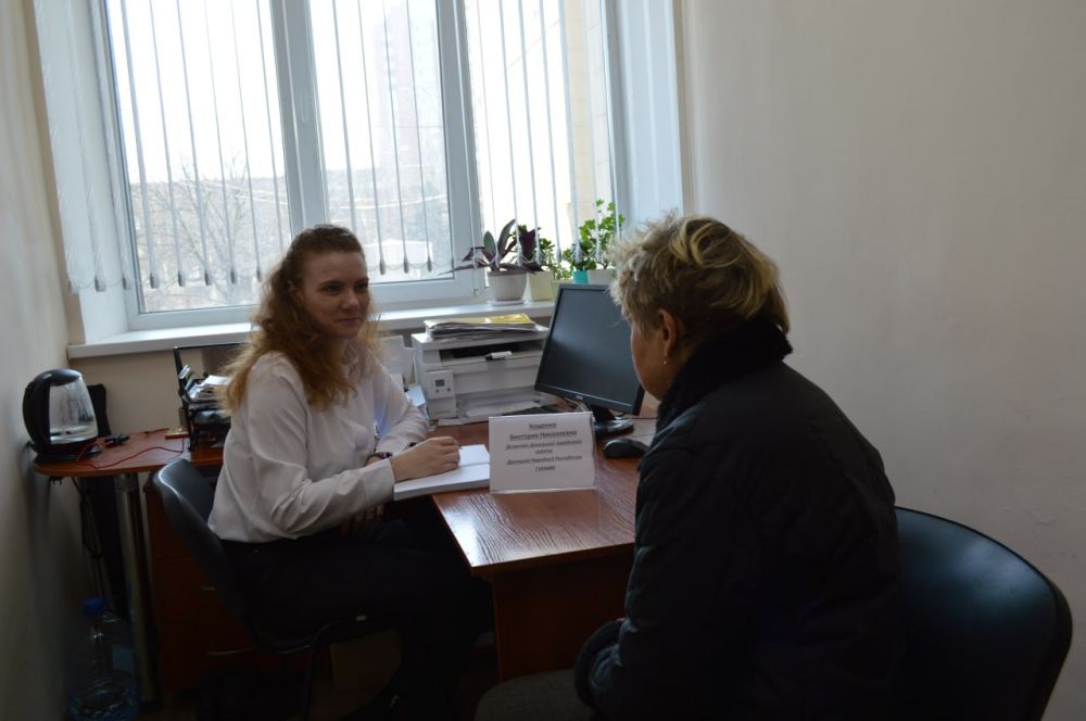 Прием Депутата Донецкого городского совета I созыва Виктории Хощенко