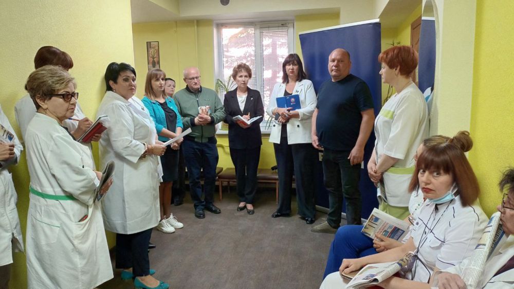 Василий Ткачук: Встреча с трудовым коллективом