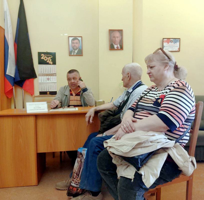 Иван Адамец: В общественной приемной партии "Единая Россия" прошел прием граждан