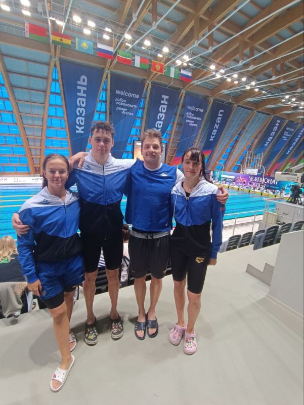 Юрий Мартынов: В настоящее время в Казани проходит чемпионат России по плаванию, в котором участвуют пять донецких спортсменов