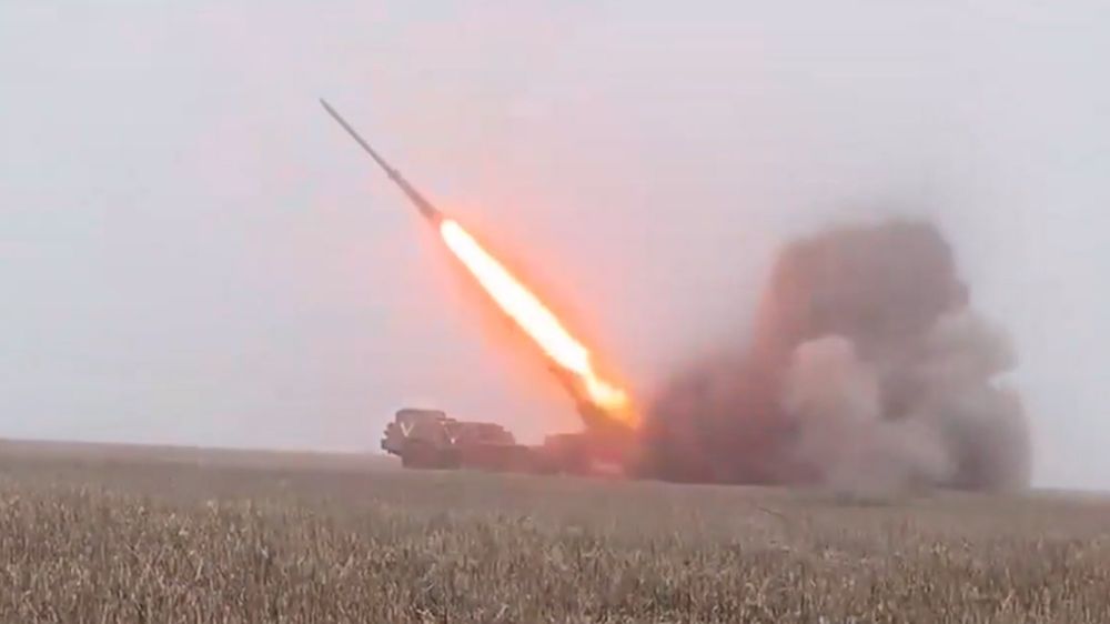 Расчеты РСЗО «Ураган» уничтожили боевиков в районе Новомихайловки