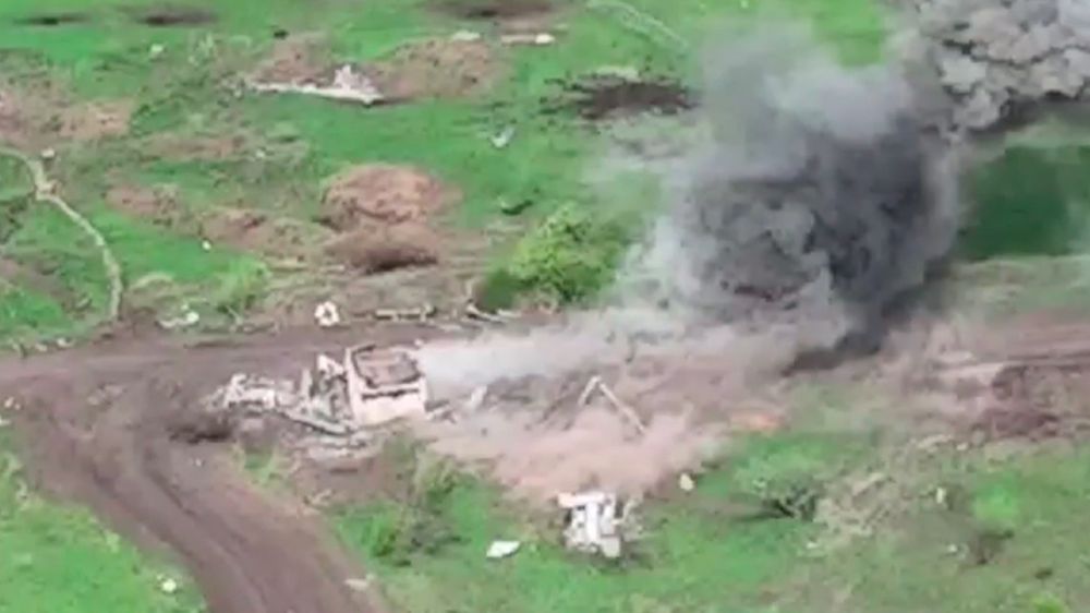 На Донецком направлении САУ «Гвоздика» уничтожила опорный пункт ВСУ