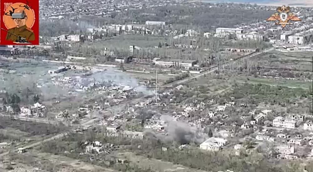 Борис Рожин: Огневое поражение противника в Красногоровке не прекращается ни на минуту