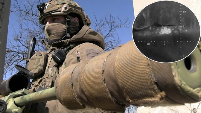 Снайперы ЦВО показали боевую вылазку от первого лица