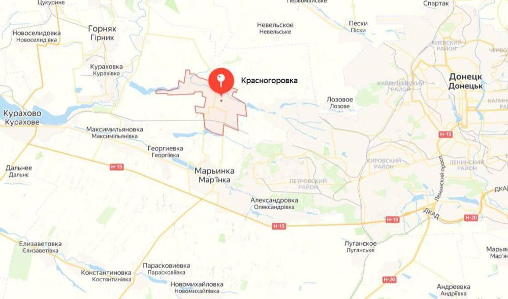 Наши начали мощный штурм в центре Красногоровки