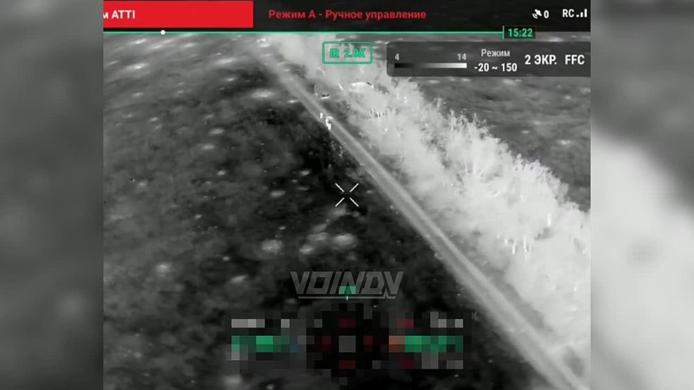 Борис Рожин: Операторы БпЛА отряда "Кайра" 39 отдельной мотострелковой бригады 68 армейского корпуса поразили группу противника на Южно-Донецком направлении