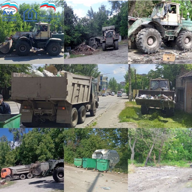 Иван Адамец: Сегодня,22 мая, в рамках партийного проекта «Городская среда», силами ООО "ЭК "Громада", была проведена работа по вывозу стихийных свалок.В процессе было задействовано 6 единиц спецтехники и вывезено более 300 м3 накоплений