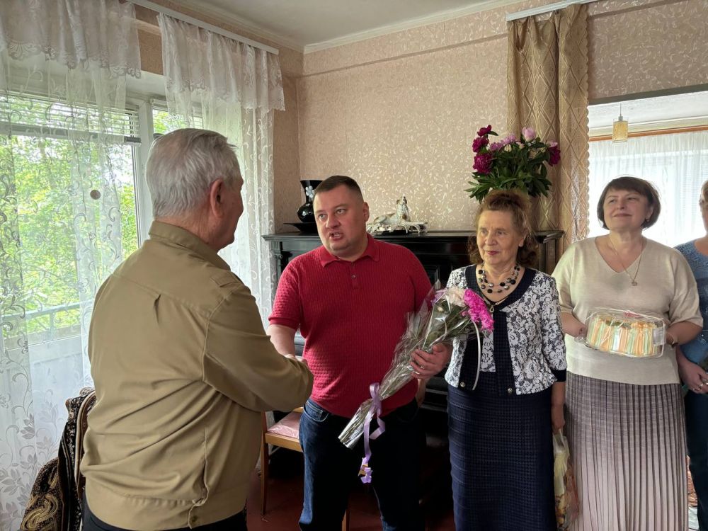 Иван Адамец: Поздравление с 98-летием ветерана ВОВ