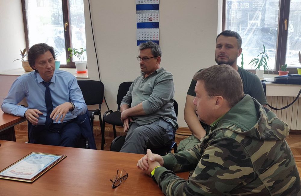 Михаил Онуфриенко: В Общественной палате ДНР состоялась встреча с делегацией из Москвы