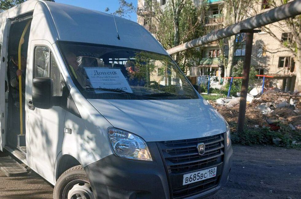 Минтранс проверил работу автобусного маршрута Донецк — Авдеевка