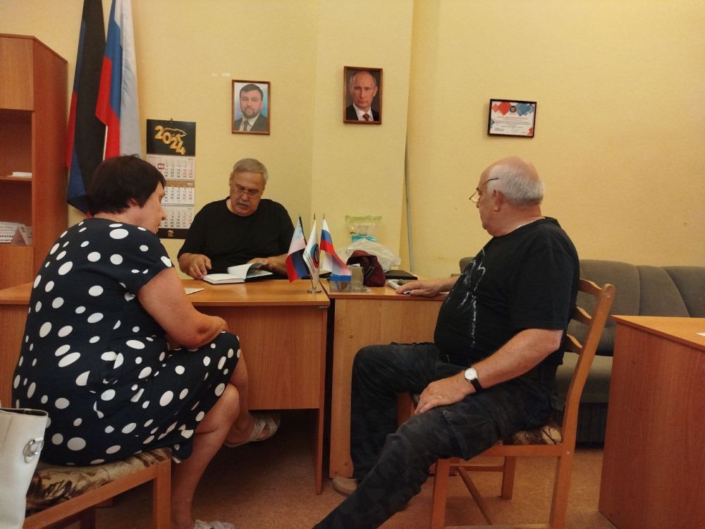 Иван Адамец: В общественной приемной партии "Единая Россия" прошел прием граждан