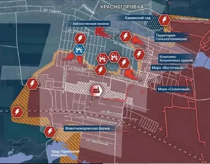 Михаил Онуфриенко: Если сражение за Константиновку только началось, то за соседнюю Красногоровку, похоже, заканчивается