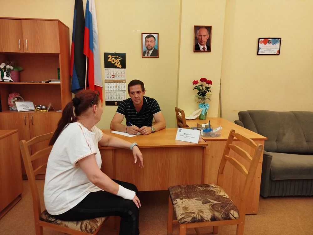 Иван Адамец: В общественной приемной партии "Единая Россия" прошел прием граждан