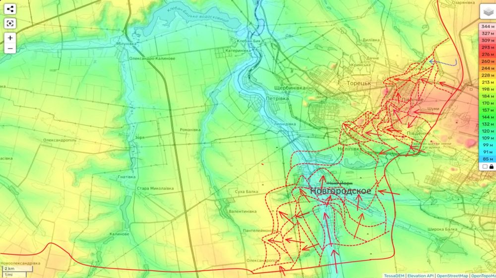 Юрий Подоляка: Торецкое направление: Нелеповка