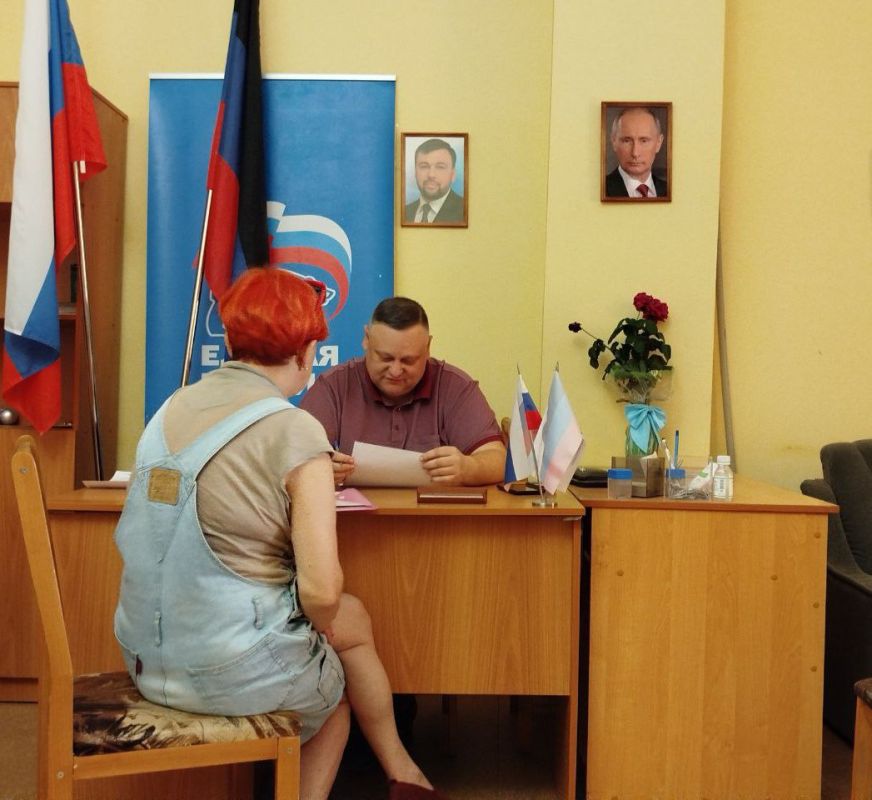 Иван Адамец: В общественной приемной партии «Единая Россия» прошел прием граждан