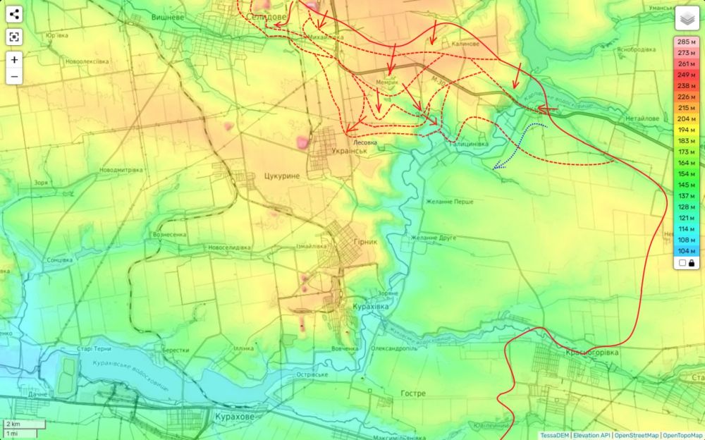 Юрий Подоляка: Селидово-Кураховское направление на 17.00 29.08.24: Галициновка-Карловка — агония