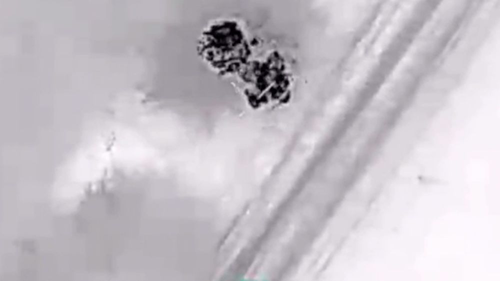 ВС РФ уничтожили автомобиль с боеприпасами ВСУ на Донецком направлении