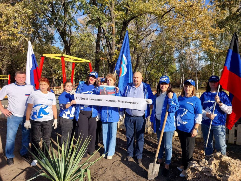 Василий Ткачук: Сегодня, 7 октября, в рамках Федеральной акции ко Дню рождения Президента Российской Федерации Владимира...