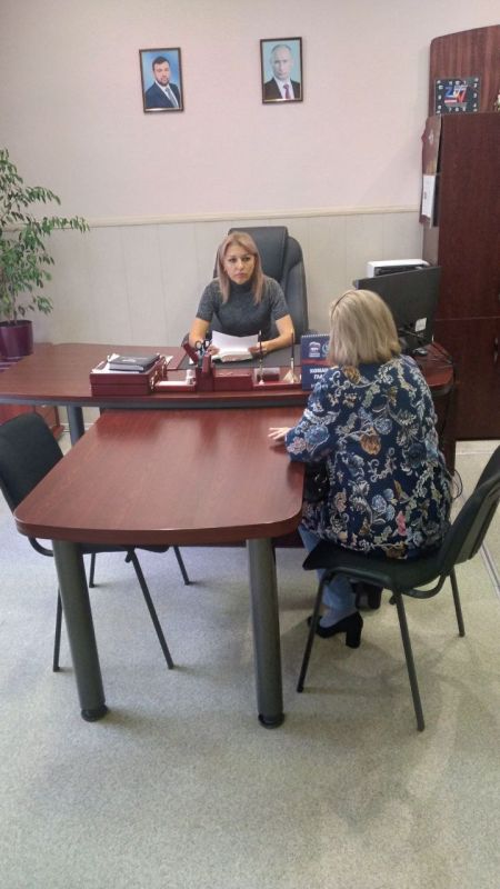Юрий Будрин: Сегодня, 08 октября 2024 года, заместитель руководителя Управы Кировского внутригородского района Администрации городского округа Донецк ДНР Юлия Петрушина провела личный прием граждан