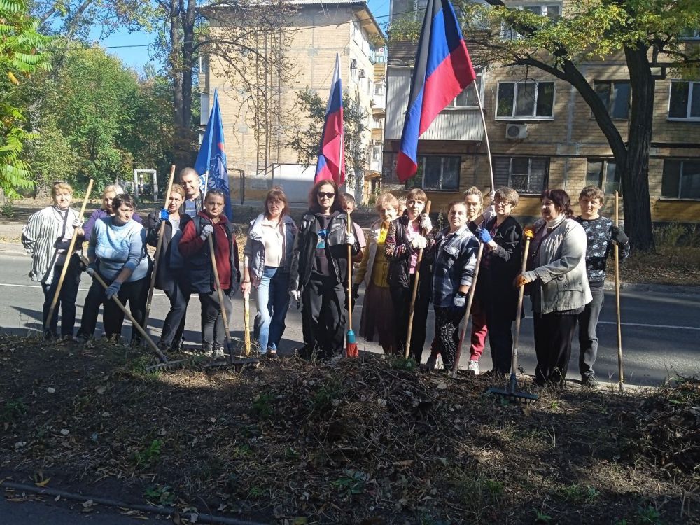 Василий Ткачук: Сегодня, 10 октября, в Калининском внутригородском районе города Донецка, в рамках проекта «Городская...