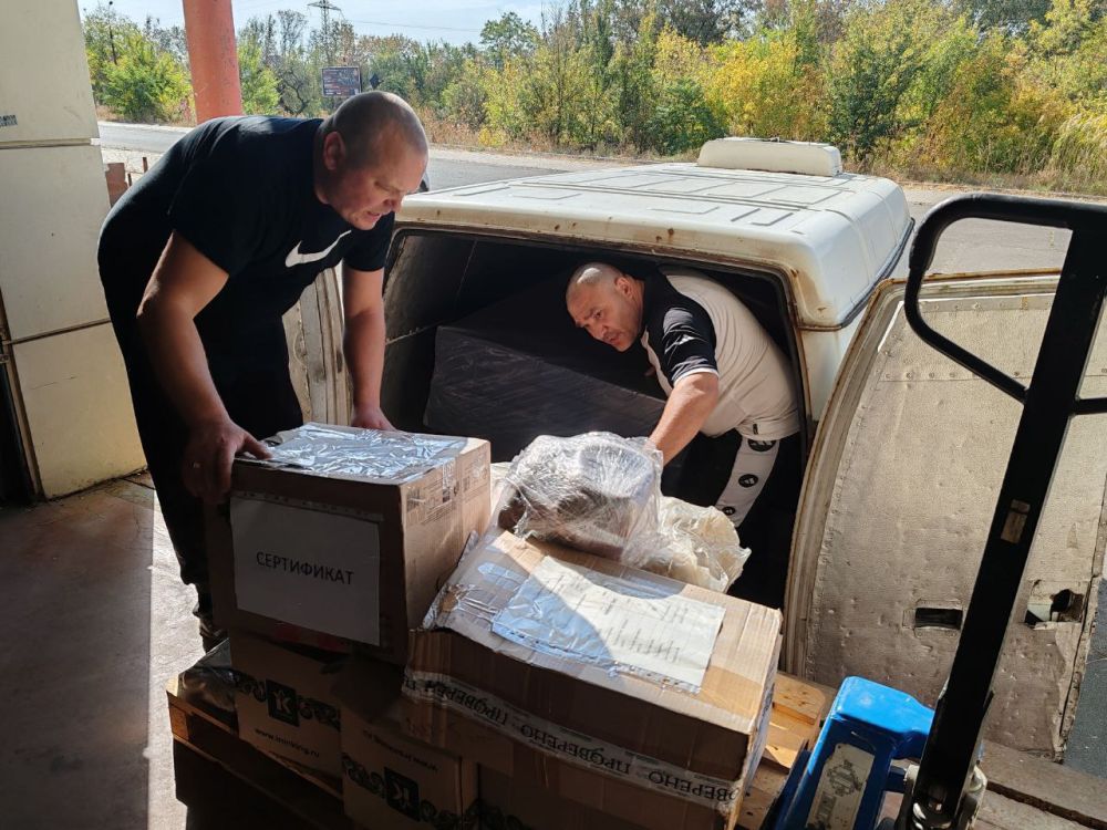 Спортивные школы ДНР получили новый инвентарь