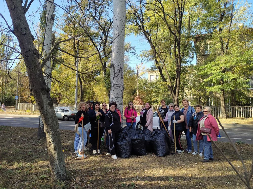 Василий Ткачук: Общерегиональный субботник в Калининском внутригородском районе города Донецка - СОСТОЯЛСЯ