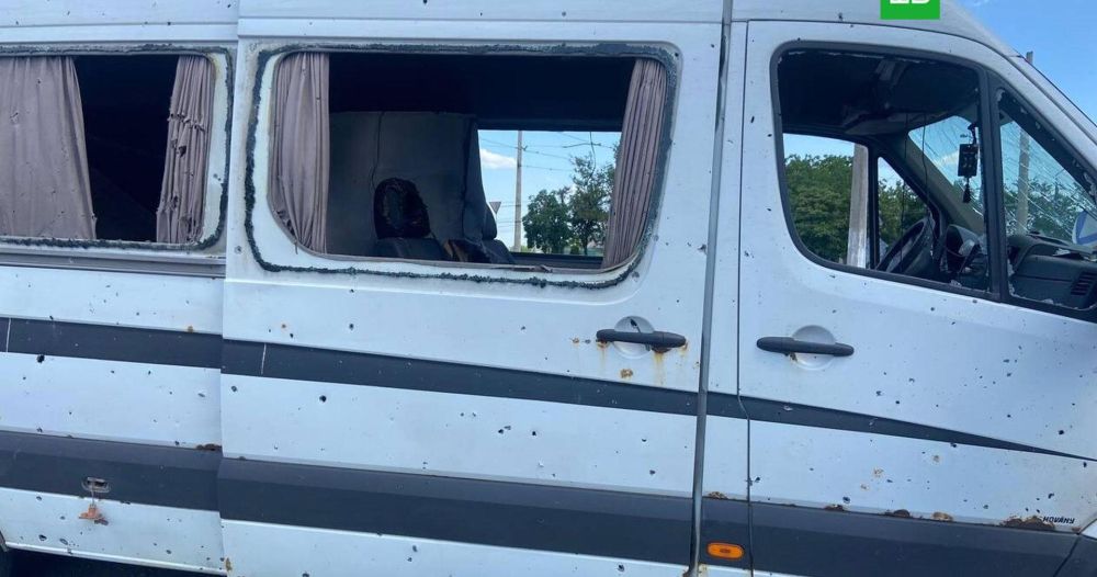 В Горловке три мирных жителя ранены после атаки БПЛА на автобус