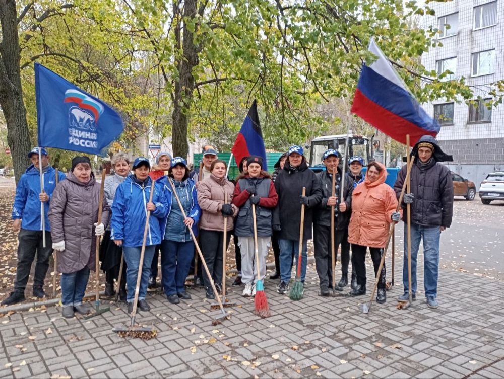Василий Ткачук: Сегодня, 17 октября, в Калининском внутригородском районе города Донецка, в рамках проекта «Городская...