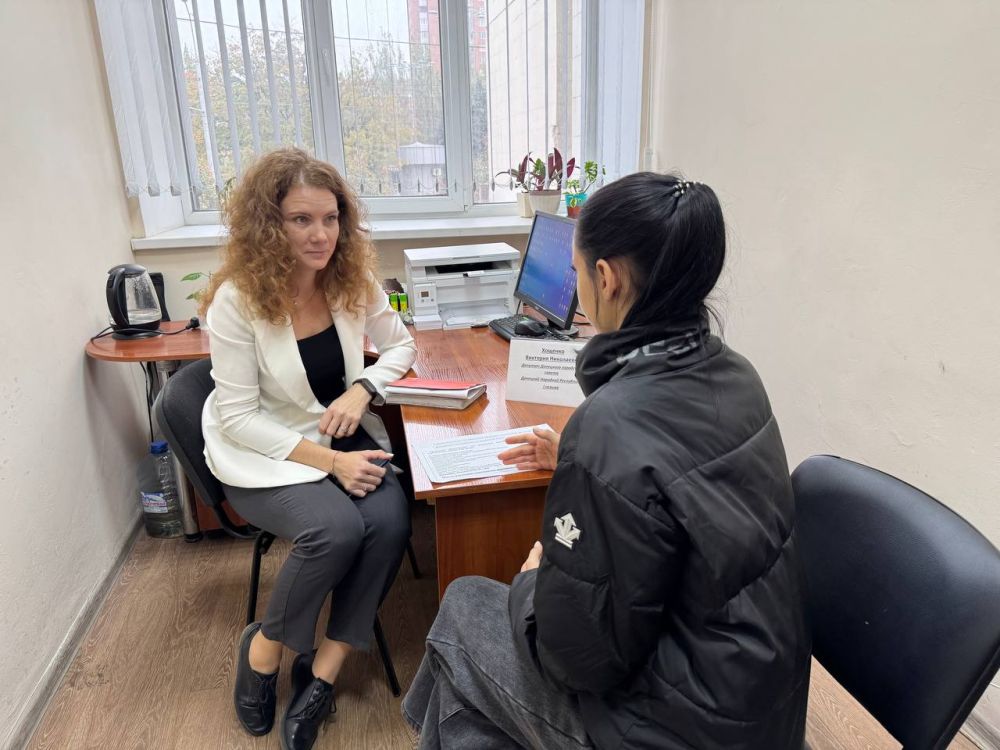 Прием Депутата Донецкого городского совета I созыва Виктории Хощенко