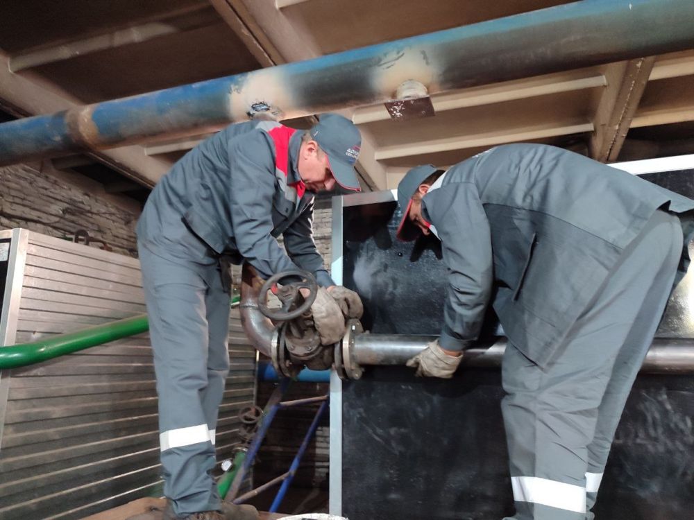 В Донецкой Народной Республике продолжается процесс запуска отопительных систем