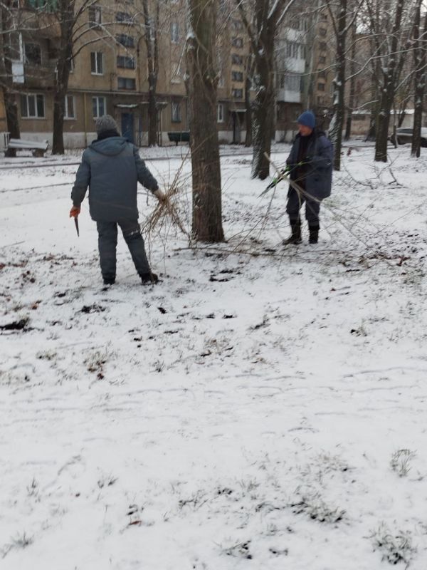 Наталья Бегуненко: Сотрудники коммунальных предприятий Петровского района присоединились к экологической акции «Чистый четверг»