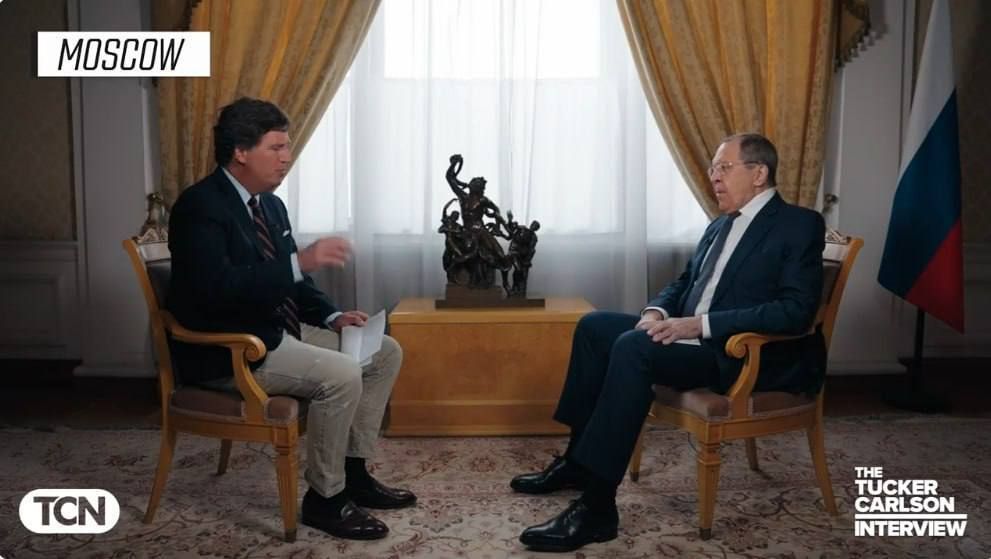Главное из интервью Сергея Лаврова Такеру Карлсону: