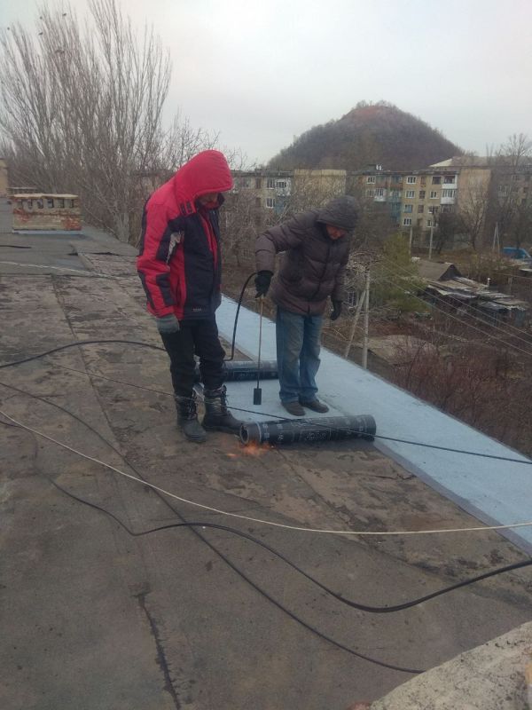 Наталья Бегуненко: Силами муниципального унитарного предприятия «Управляющая компания Петровского района» были выполнены следующие работы: