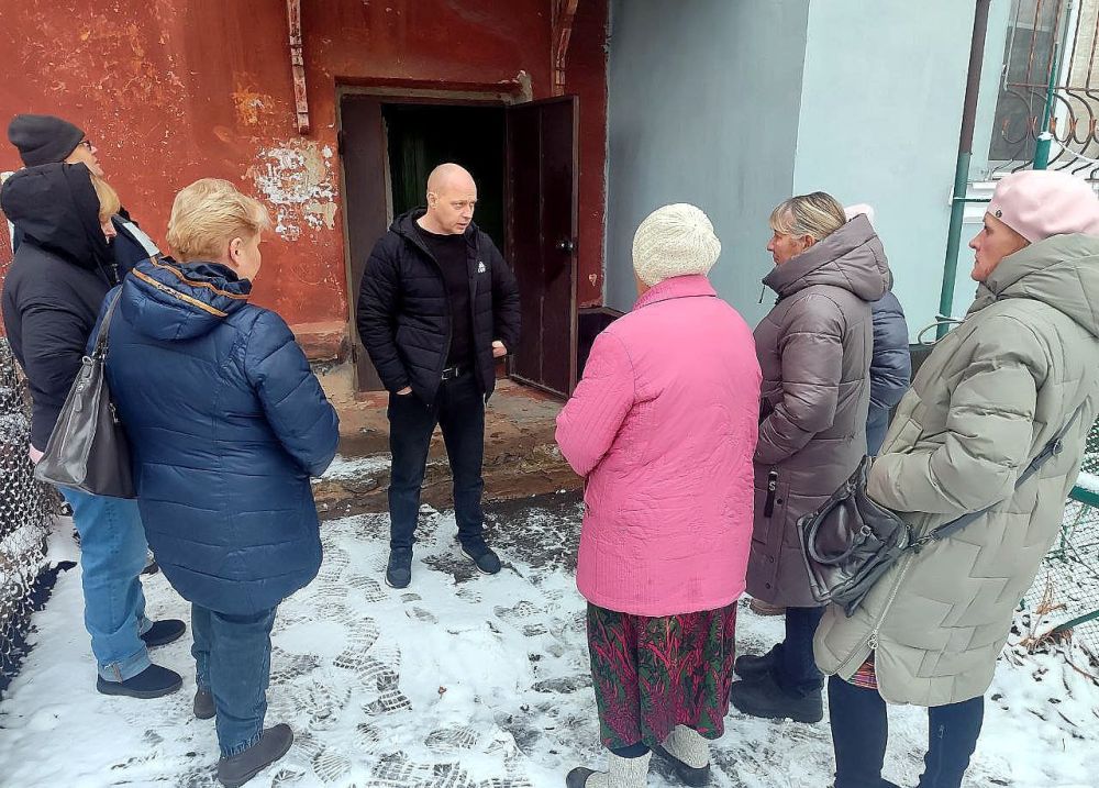 Иван Адамец: В Куйбышевском районе была проведена встреча по обращению жителя о неудовлетворительной работе центрального отопления по адресу: ул. Цимлянская, 26