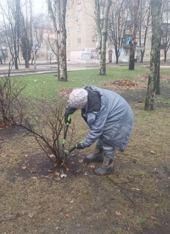 Наталья Бегуненко: Сотрудники коммунальных предприятий Петровского района присоединились к акции «Чистый четверг»