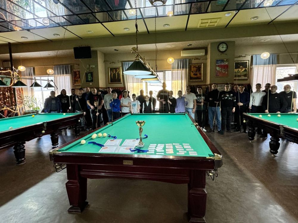 15 декабря в столице ДНР завершился турнир среди любителей бильярда