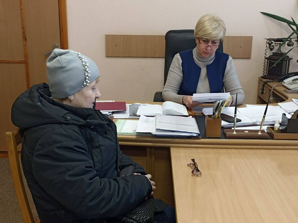 Елена Рязанцева: Сегодня, 16 декабря, провела личный прием граждан