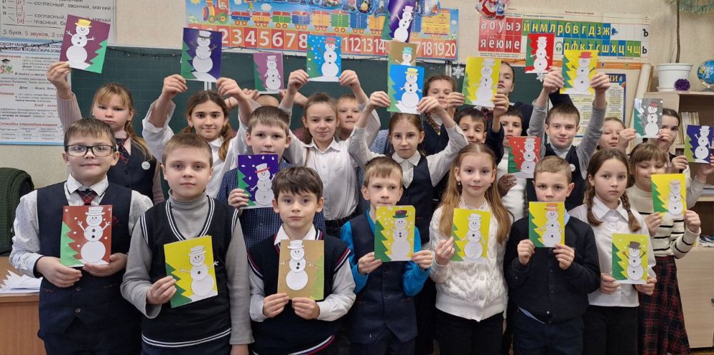 Василий Ткачук: Федеральная акция «Новогодняя открытка»