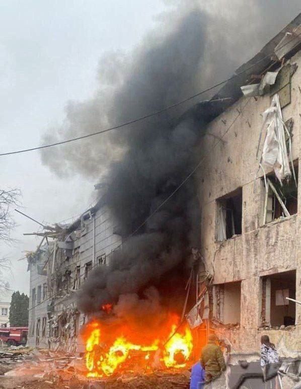 Удар по Рыльску в 30 км от Курской АЭС