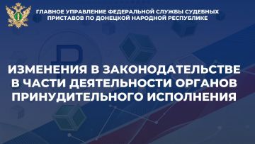 С января 2025 года вступают в силу сразу несколько законов, касающихся деятельности органов принудительного исполнения