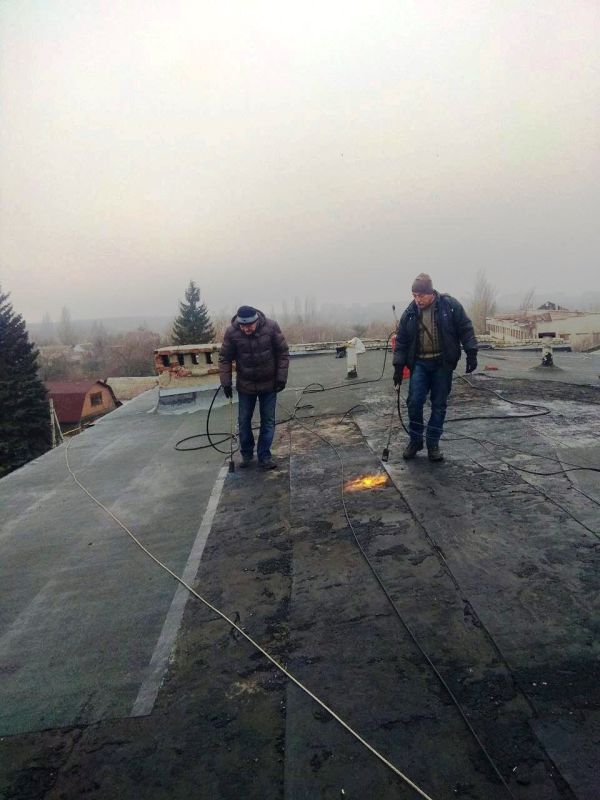 Наталья Бегуненко: Силами муниципального унитарного предприятия «Управляющая компания Петровского района» были выполнены следующие работы: