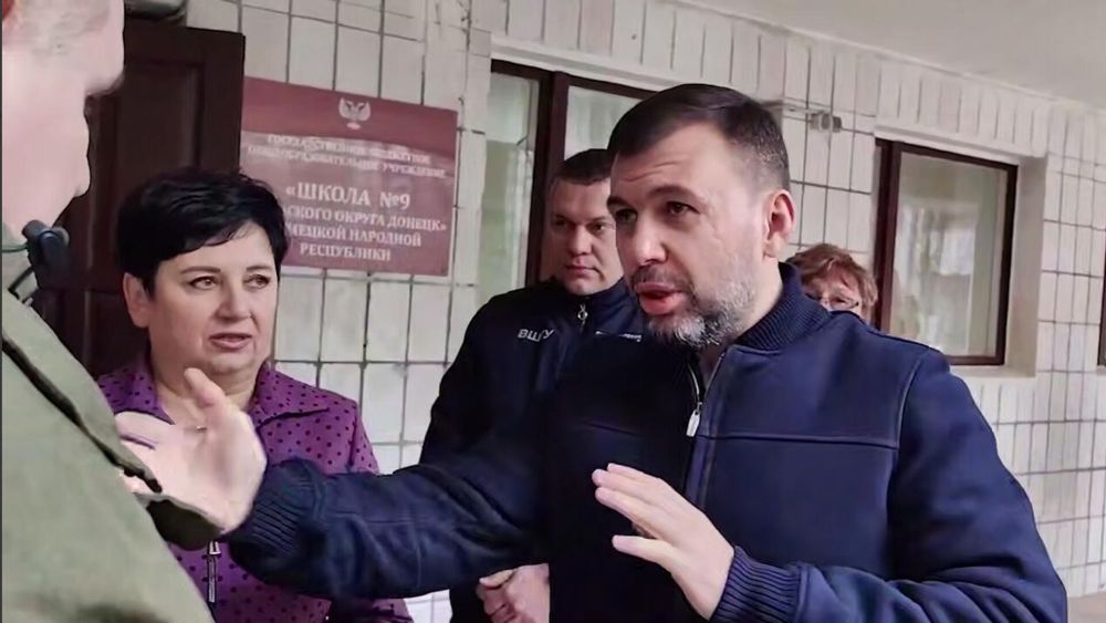 Донецк восстановит школу, сильно пострадавшую от украинских обстрелов