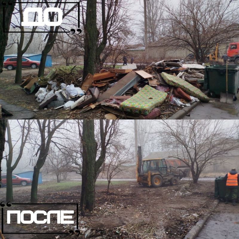 Иван Адамец: ГУП ДНР «Донснабкомплект» продолжает работу по ликвидации стихийных свалок мусора