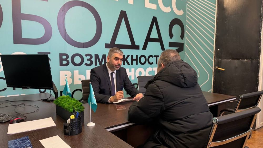 Алексей Дорофеев: Сегодня провёл прием граждан в Донецке