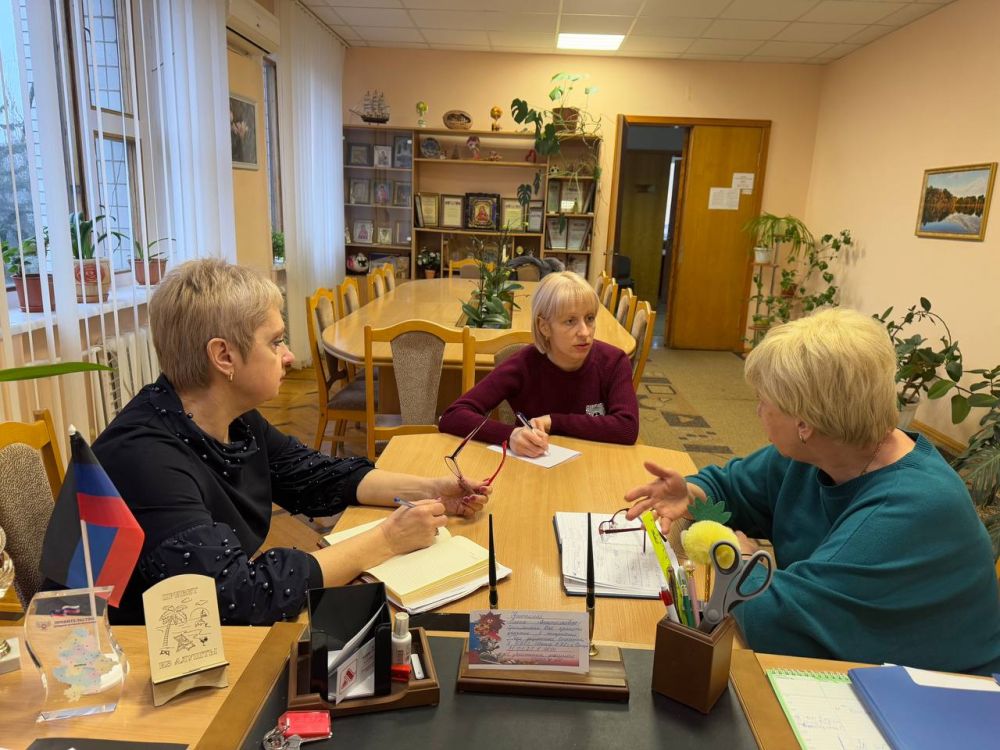 Елена Рязанцева: Сегодня состоялась рабочая встреча с представителем филиала Фонда "Защитники Отечества"