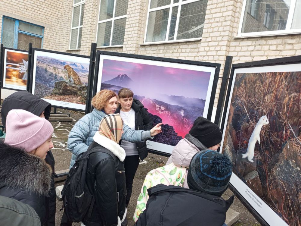 Передвижная выставка открылась в Амвросиевском муниципальном округе