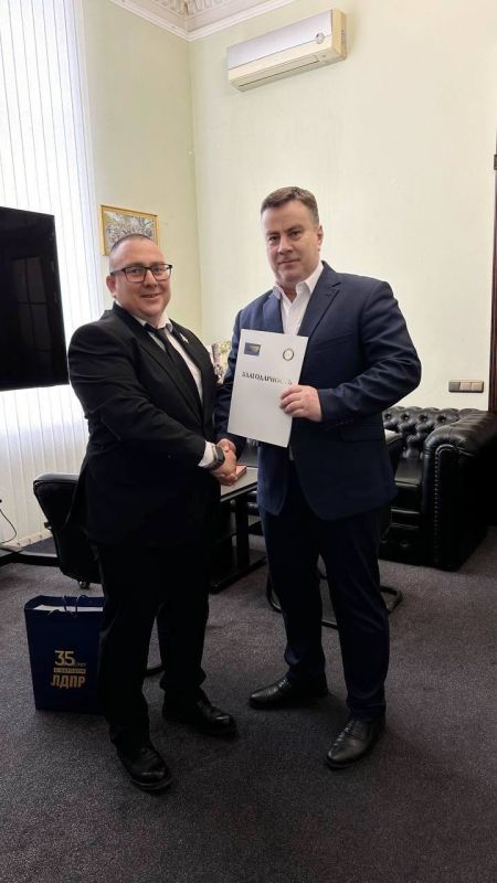 Андрей Крамар: Сегодня мне была доверена особенно приятная миссия