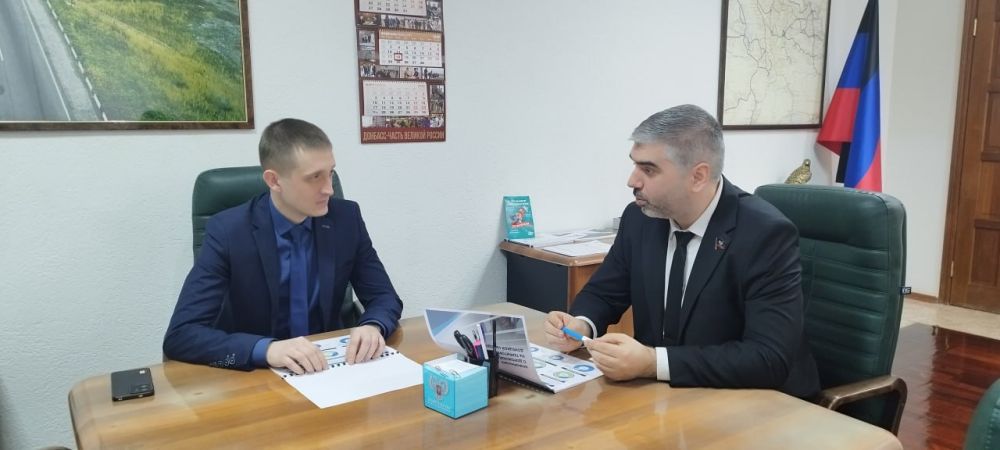 Алексей Дорофеев: Провели рабочую встречу с Министром транспорта Донецкой Народной Республики Александром Бондаренко