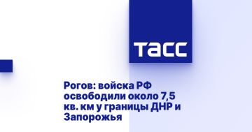 Рогов: войска РФ освободили около 7,5 кв. км у границы ДНР и Запорожья