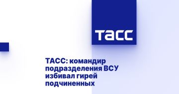 ТАСС: командир подразделения ВСУ избивал гирей подчиненных